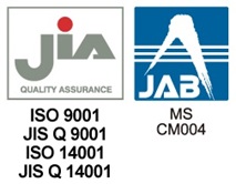 ISO9001,ISO14001:2015適合性マーク